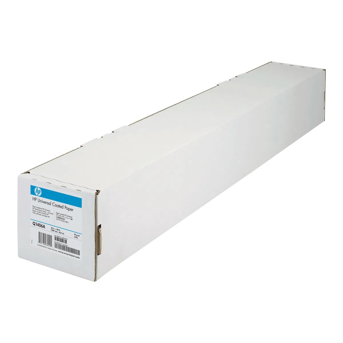 HP Q1406A Coated paper Inkjet 95g/m2 1067 mm x 45.7 m 1 Rölle Pack