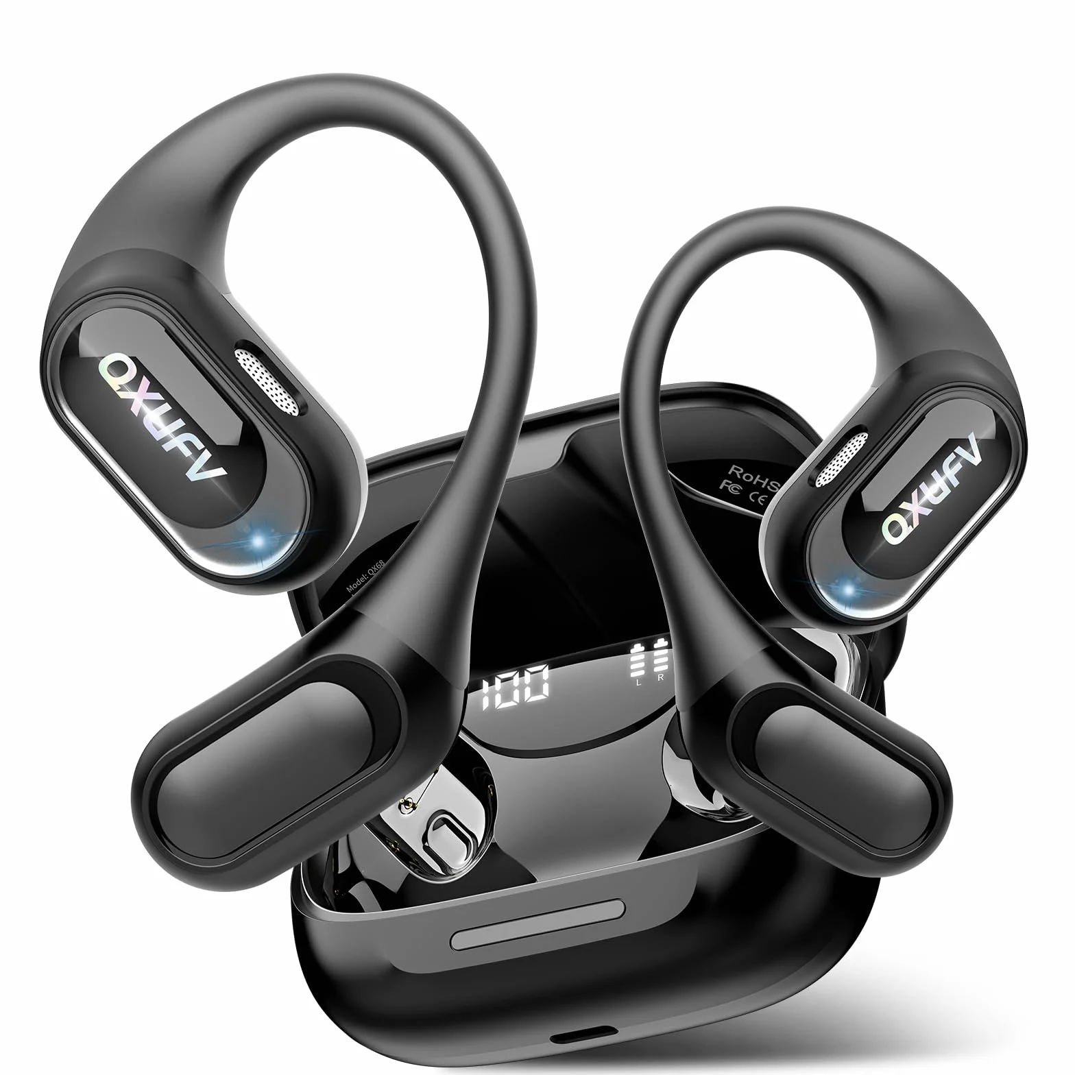KI Übersetzer Kopfhörer Echtzeit 2026, 4-in-1 Echtzeit Sprachübersetzer | 164 Sprachen & 7 Modi Bluetooth 5.4, Ohne Abonnement, 50 Std. Übersetzungs Ohrhörer mit APP für Geschäft, Reisen und Lernen