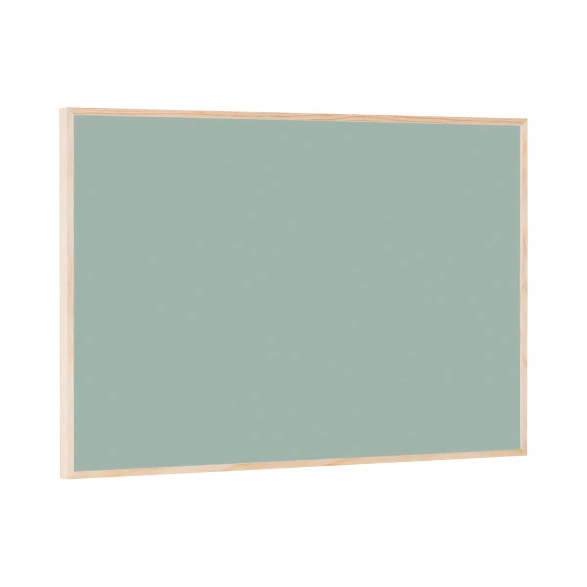 Bi-Office Magnetische Tafel Earth New Basic Olive Tree, 585 x 385 mm, Lackierte Stahloberfläche, Naturholzrahmen