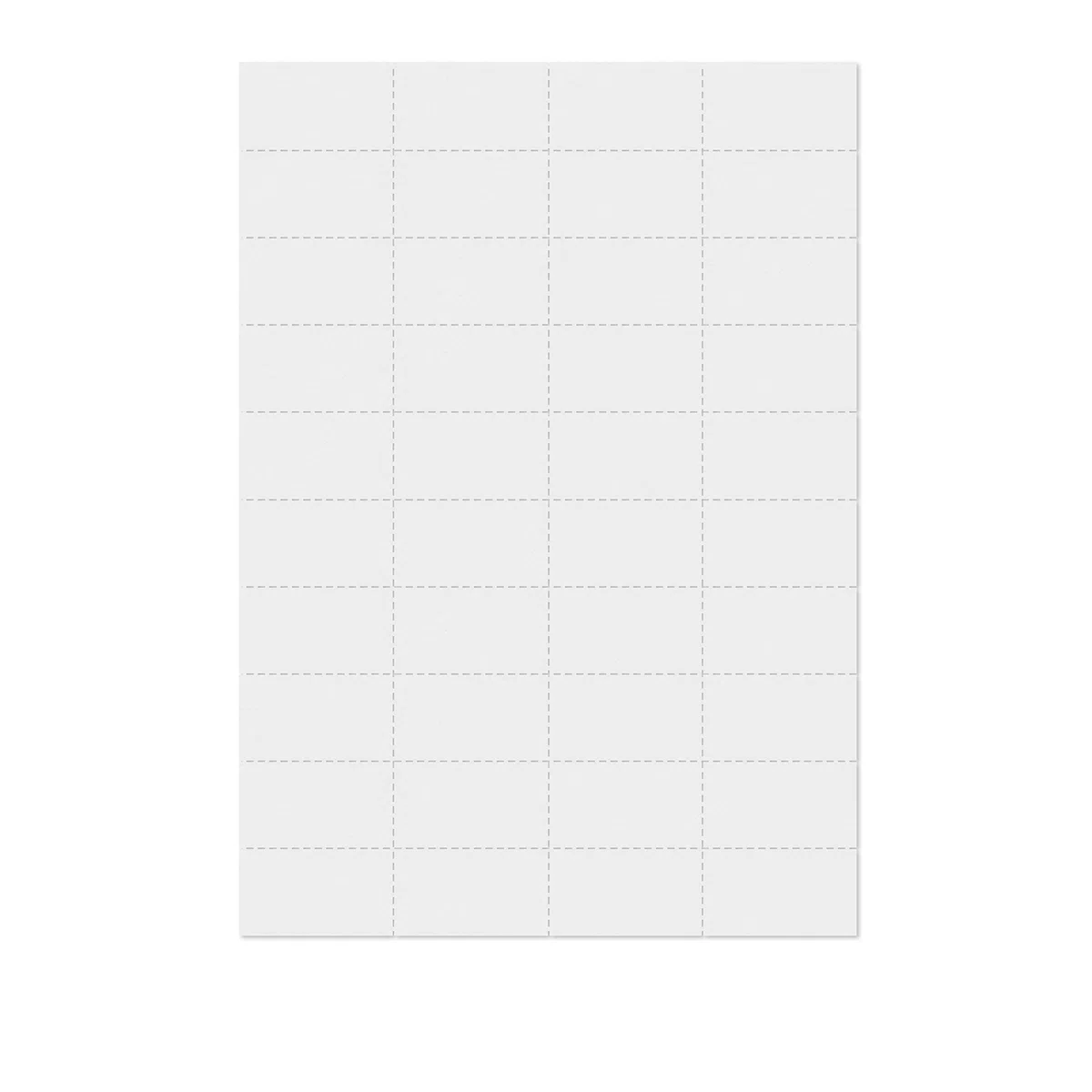 mashpaper Kopierpapier perforiert DIN A4 Karton weiß 40 Abschnitte 500 Blatt je Packung