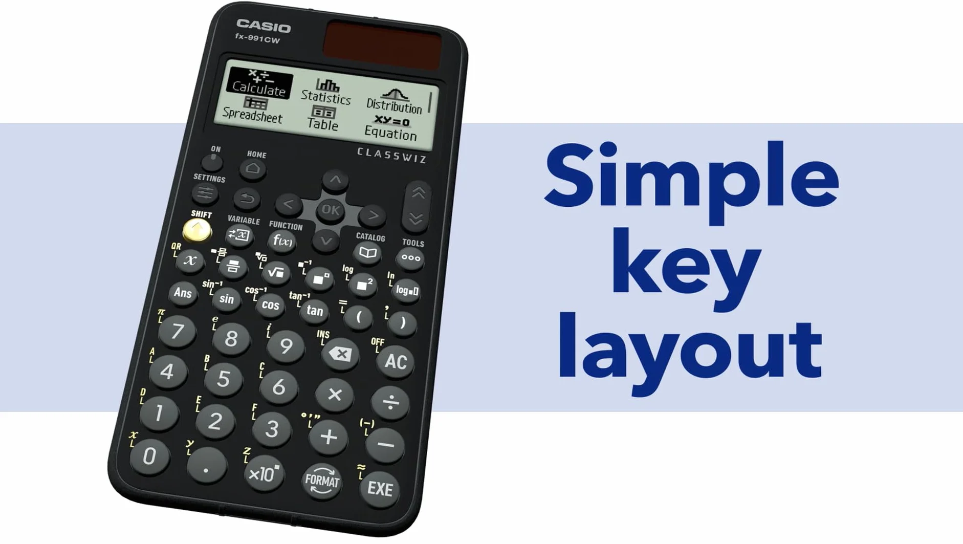 Casio fx-991CW wissenschaftlicher Taschenrechner (UK-Version)