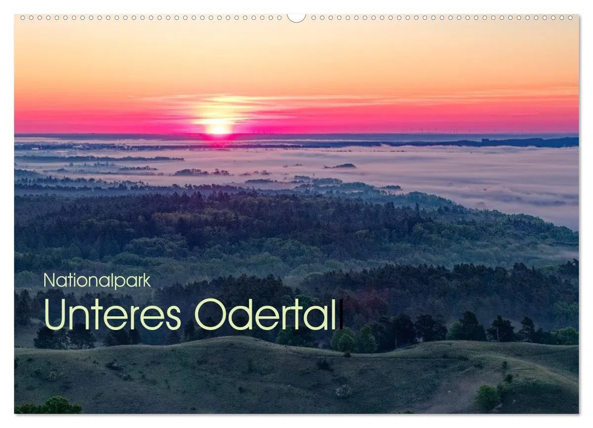 CALVENDO · Nationalpark Unteres Odertal (Kalender 2027) | DIN A2 Querformat · Wandkalender · Weite Landschaften und Übersichten im Odertal