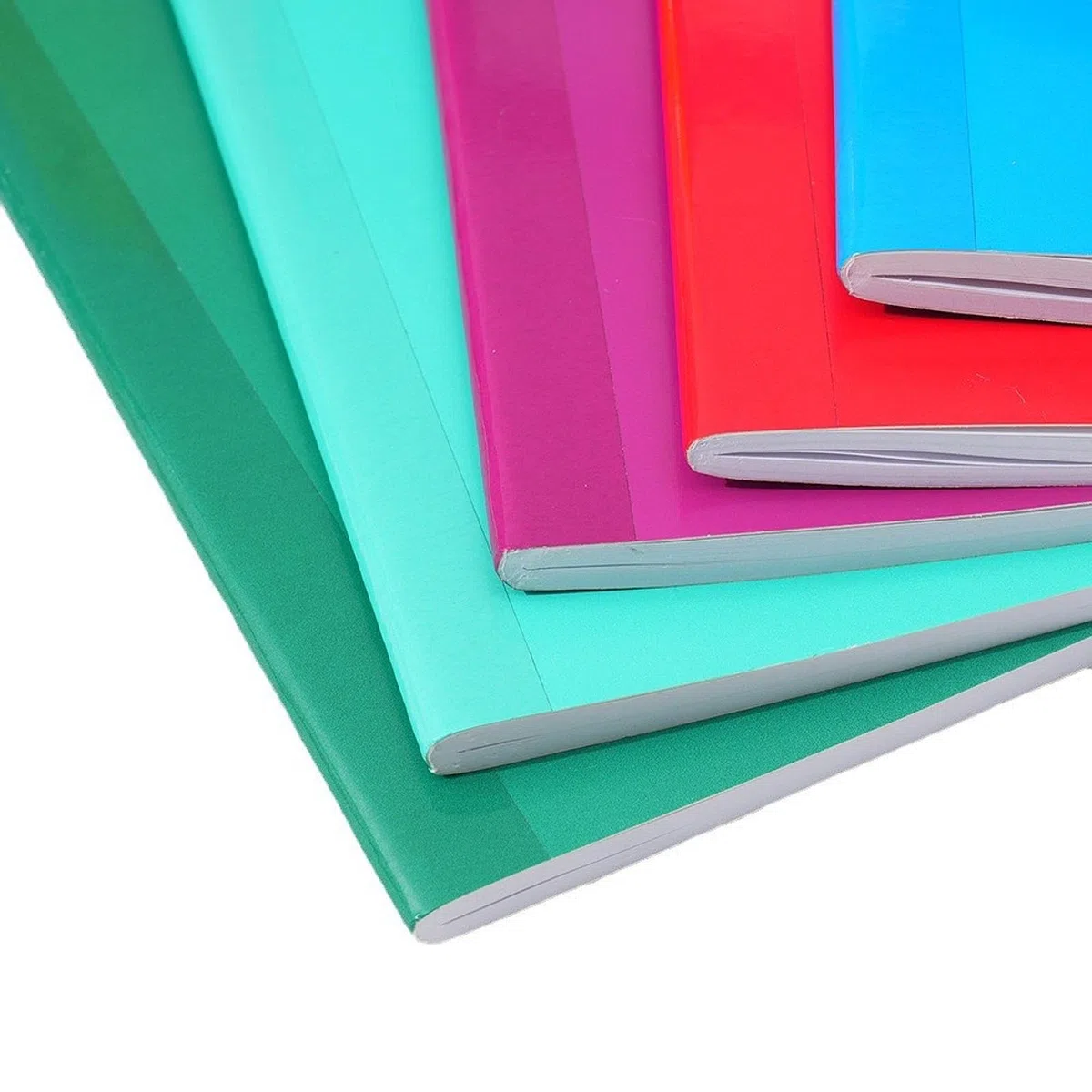 8 Stück Notizbuch Tagebuch Merkbuch Schulheft Planer mit Dickem Linierten Papier für Ein Sauberes Schriftbild für Schüler Studenten Und Fachleute B, Einfarbig