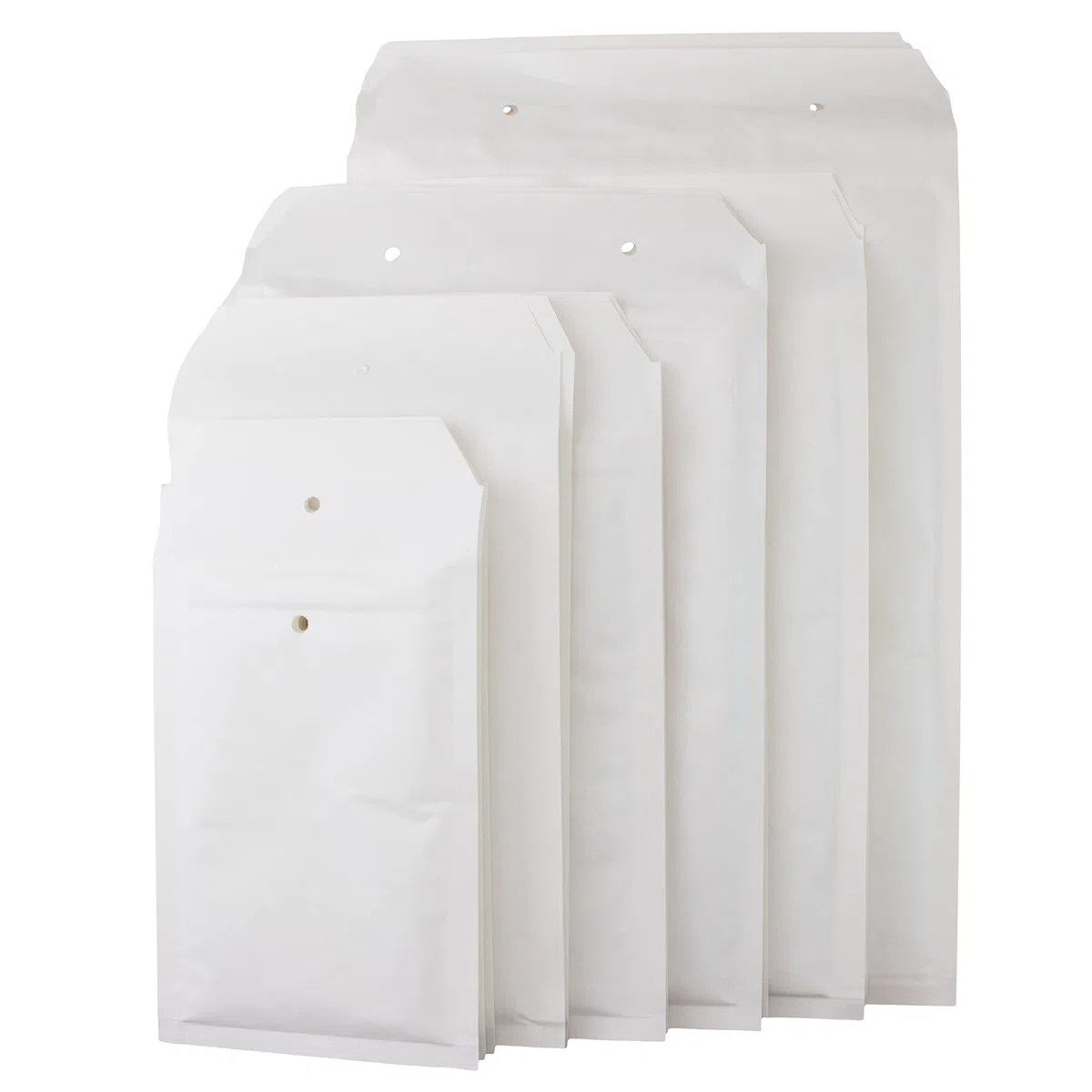 Versandtaschen [weiß] - 3/C - (170 mm x 225 mm) - Kraftpapier - [1200 Stück] - | Verpackungsmaterial | Luftpolsterversandtaschen | Luftpolsterumschläge | Luftpolstertaschen