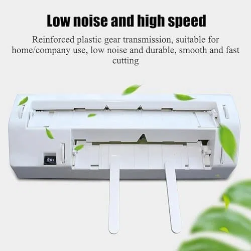 Automatischer Visitenkartenschneider – Professioneller elektrischer Papierschneider für Standardkarten (90 x 54 mm), A4-Schneidefunktion, ideal für Einladungen, Mitgliedskarten und