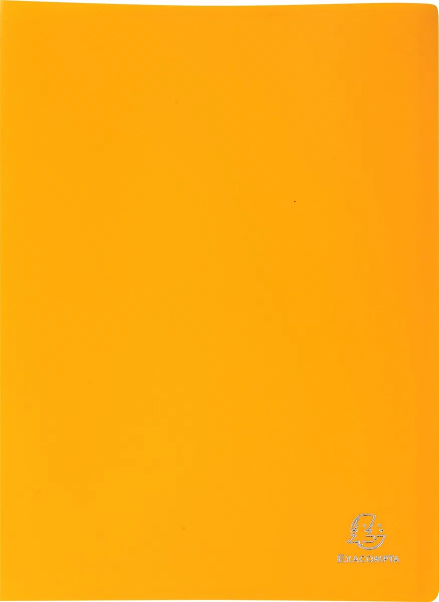 Exacompta 8560E 8er Pack Premium Sichtmappe aus blickdichten Kunststoff DIN A4 mit 60 Klarsichthüllen, 120 Sichten, farbig sortiert, perfekt für die Schule und das Büro Aktenhülle, Prospekthülle