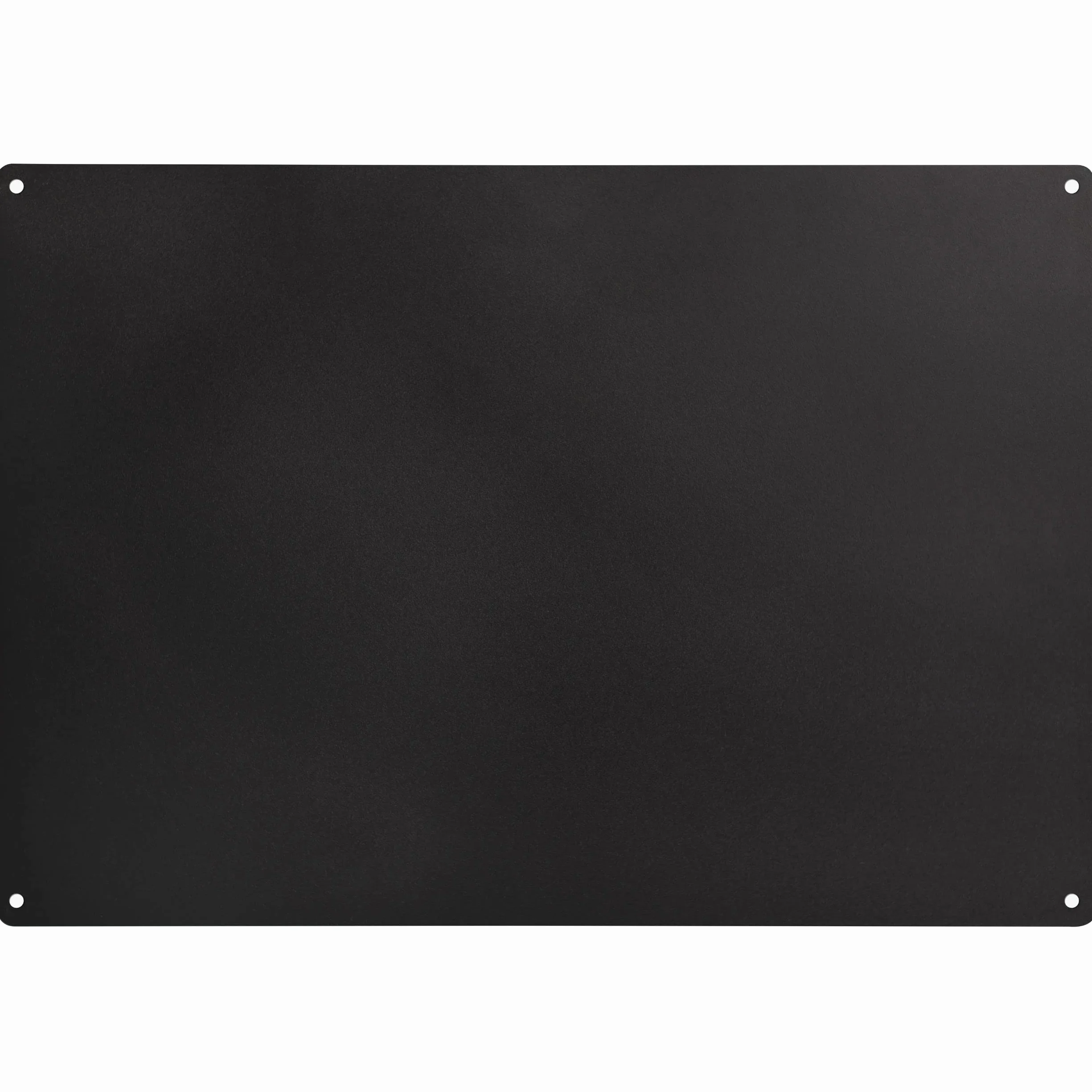 Magnettafel Magnetboard aus Metall - 58 x 40 Magnettafel Schwarz - Magnetwand inkl. Befestigung