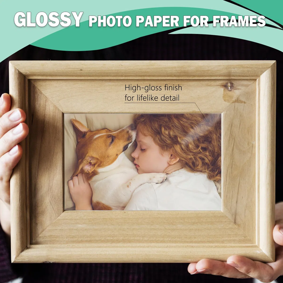 Glänzendes Fotopapier für Tintenstrahldrucker, A3+, großes Fotopapier, Super-B-Größe, 100 Stück, 200 g/m², 33 x 48 cm