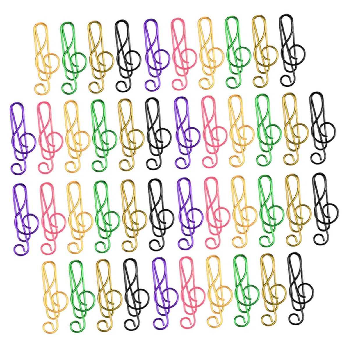 Angoily 3 Sätze Büroklammer Beachten Kreative Büroklammern Büroklammerklemme Dokumentclips Massenpapierclips Kleine Papierklammern Büroklammern-memo Büroklammern Masse Eisen 100 Stück * 3