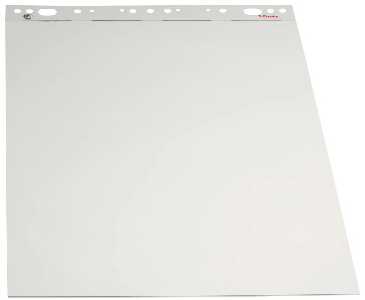 Esselte Flipchart, 59 x 80 cm, 60 g/m2, Unliniert, 50 Klingen, 32225