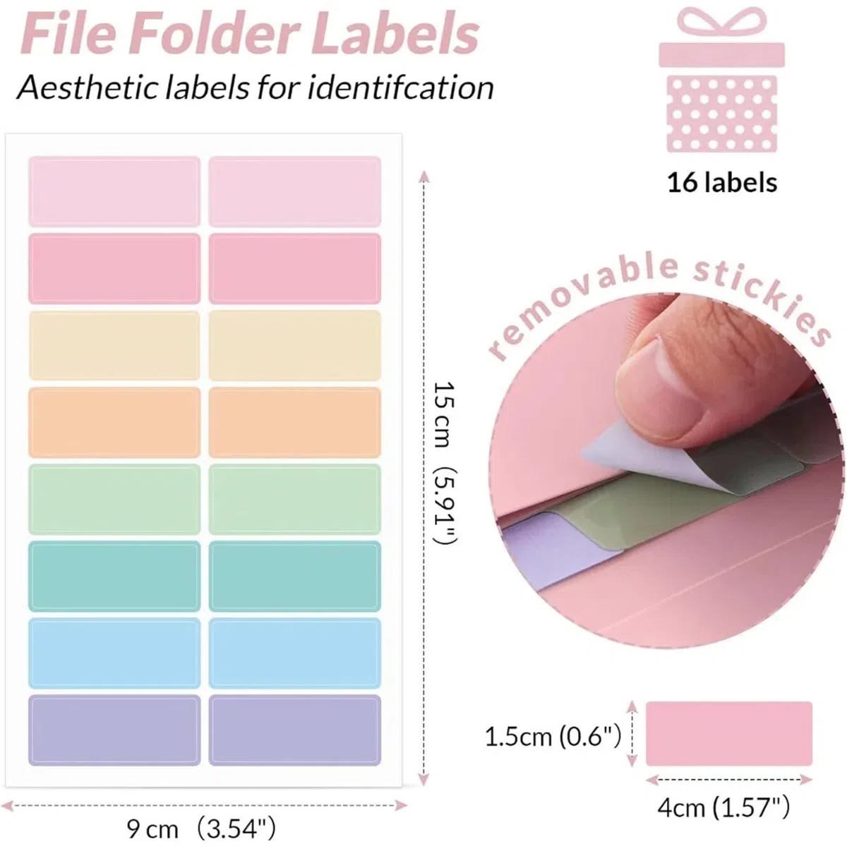 Fächermappe Erweiterbarer Dateiordner-Organizer | Akkordeonhalter mit 8 Fächern im A4-/Letter-Format mit Laschen, tragbar for Büro, Schule