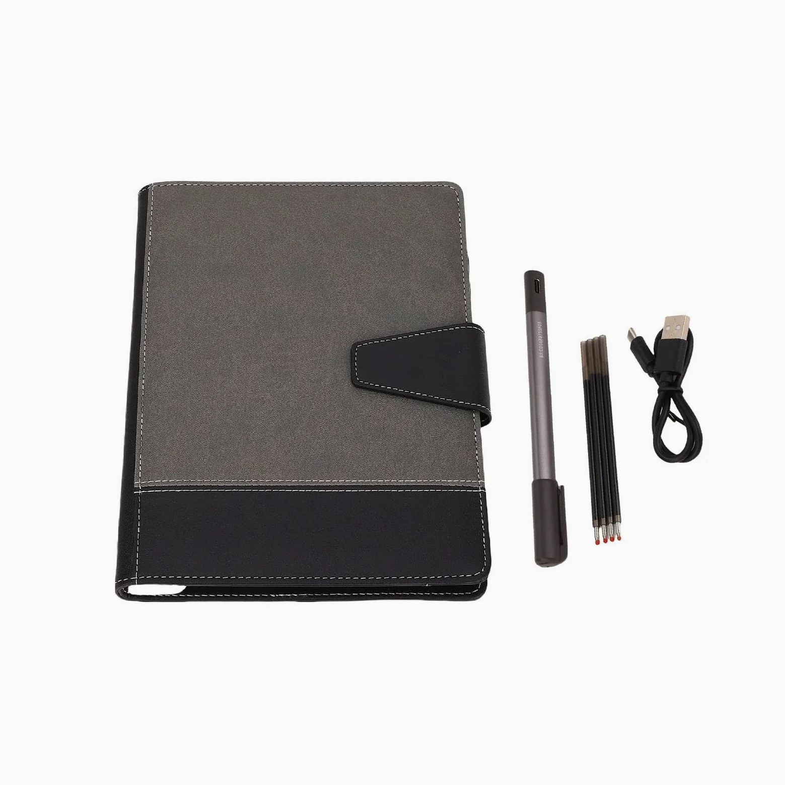 RIZGHWOY Smart Digital Pen Notebook Set mit Bluetooth 5.0 Sync, 16M Speicher und 64 Seiten Notizbuch für Geschäftstreffen, Notizenorganisation und Offline-Speicherung