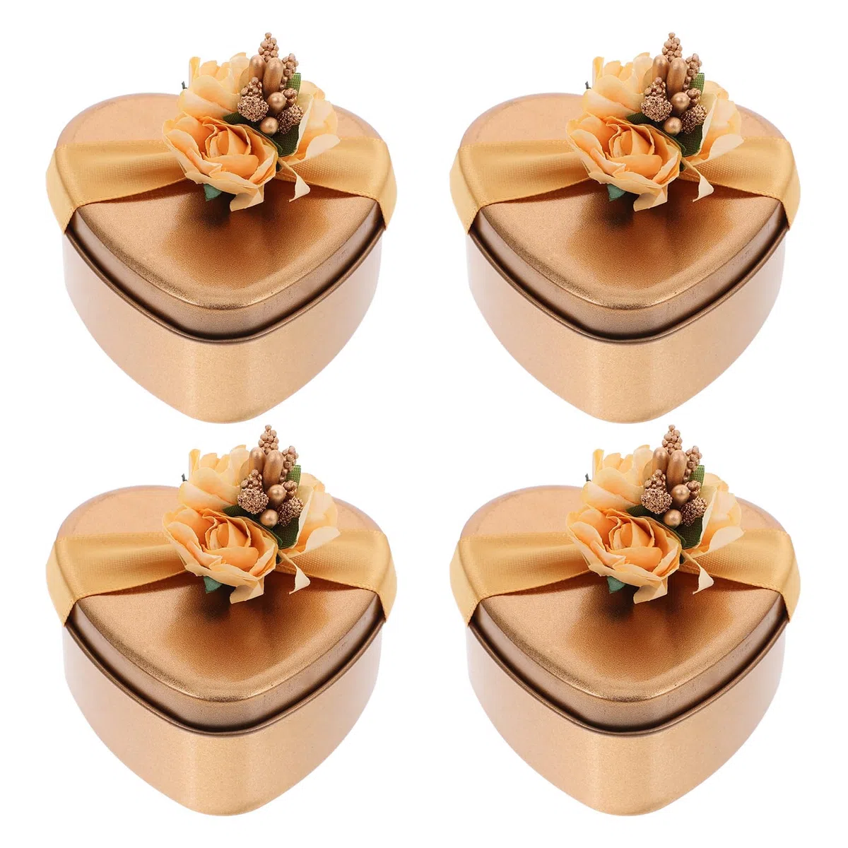 BCOATH 12stücke Liebe Herzform Geschenkdosen Aus Eisen Für Hochzeiten Kreative Süßigkeitenboxen Für Veranstaltungen Und Gastgeschenke