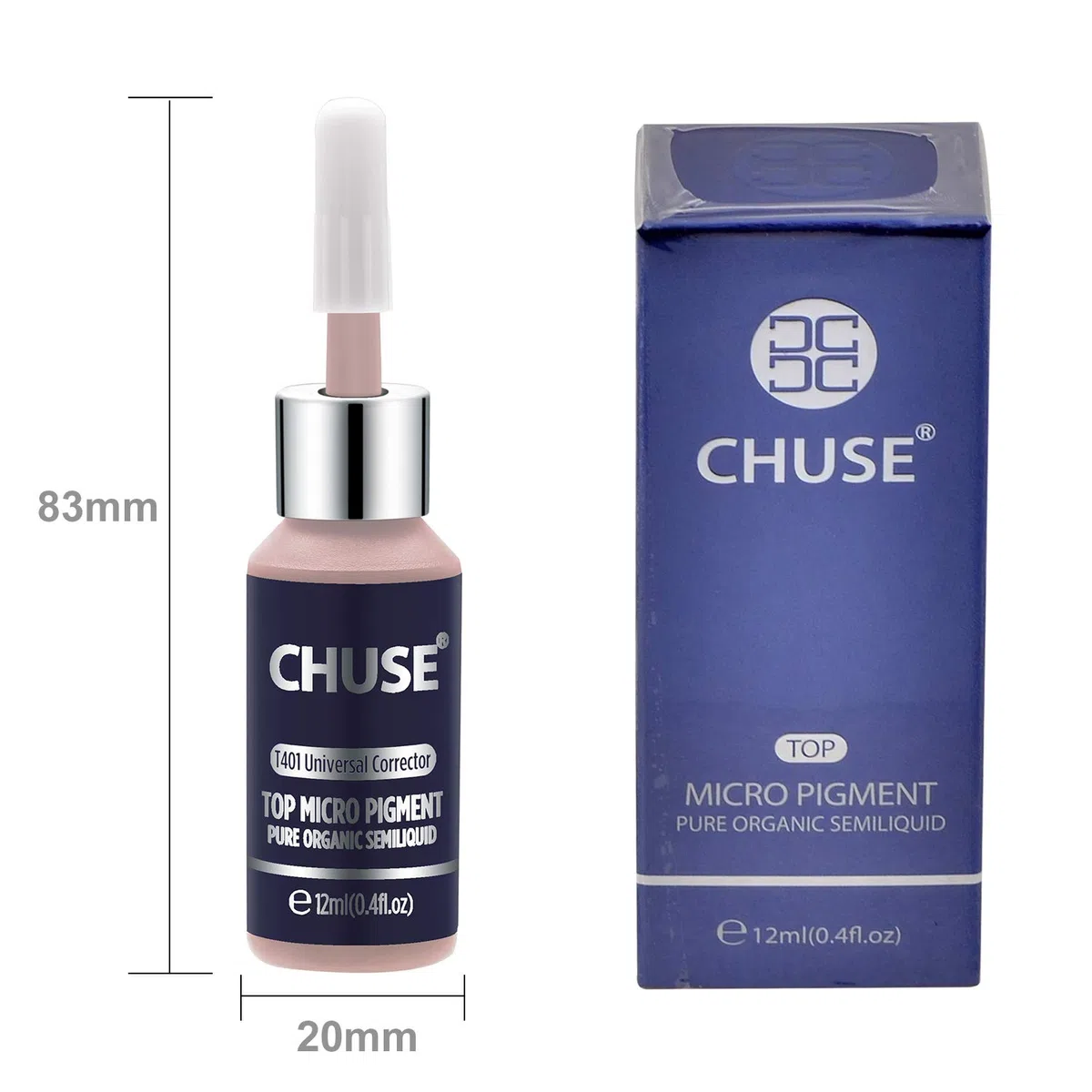 CHUSE PMU-Korrekturpigmente zum Mischen 0,4 oz/12 ml (T401 Universal Corrector)