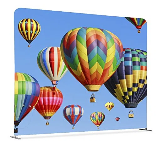 Gerade Ausstellungs-Display Individuell bedruckte Zipper Wände - die gängigsten mobilen Messestände versammeln in Minuten und einfach für Indoor Ausstellungen zu verwenden (150 X 100) - Custom Printed Zipper Walls Straight Exhibition Display - Most Popula