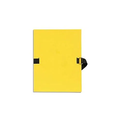 Exacompta Schnellhefter, Rucksack 10 ausziehbar, A4, Karton, gelb
