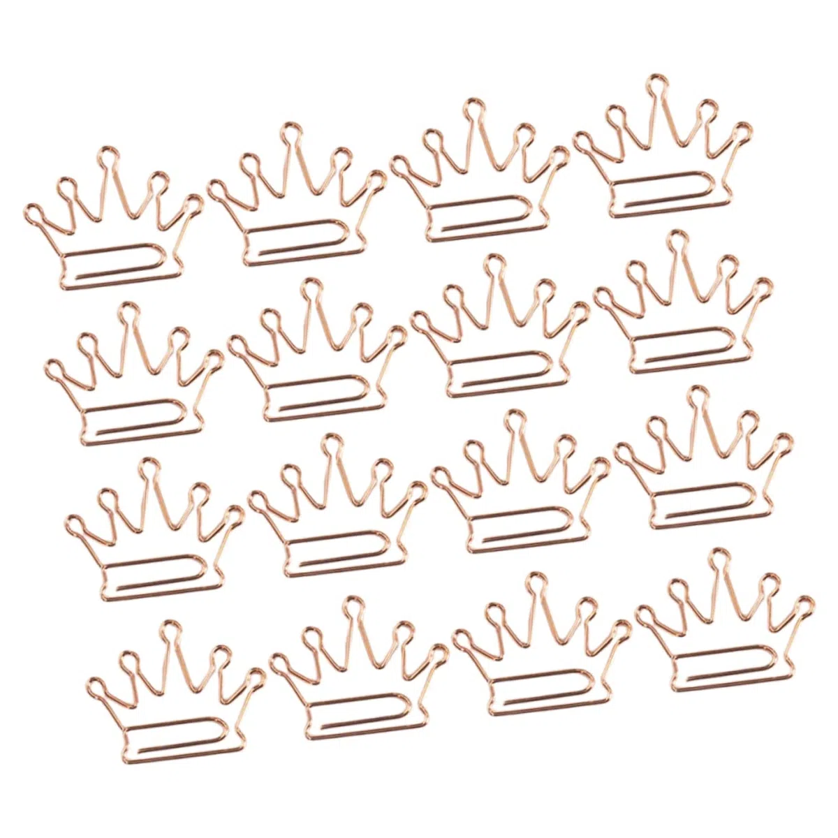 150stücke Kreative Krone Papierklammern Roségold Dekorative Lesezeichen Für Büro Und Schule Vielseitig Einsetzbar Als Dokumentenhalter Und Geldclip Für Partys Und