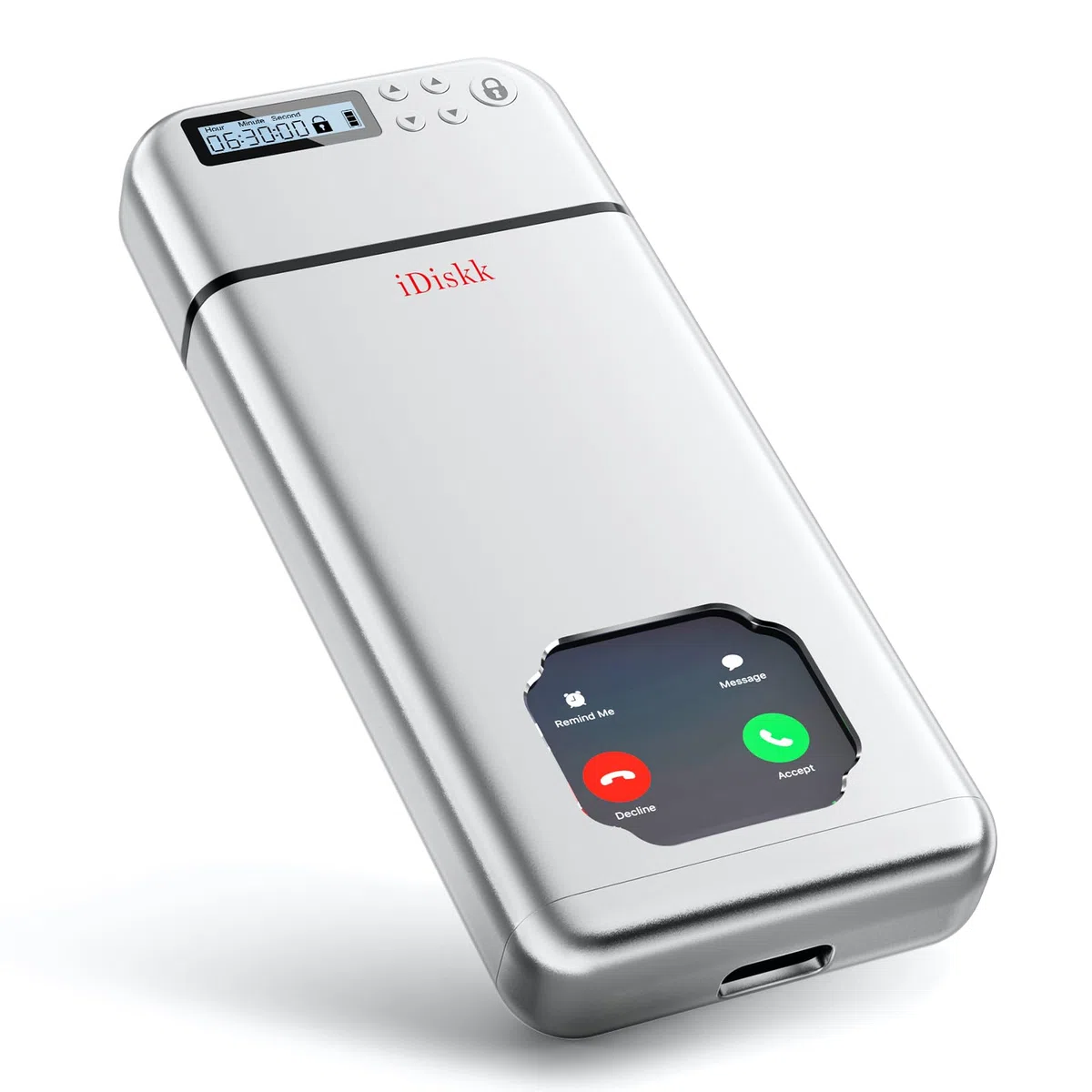 Enhance self discipline:iDiskk handy box mit timer lock für Smartphone süchtige Menschen