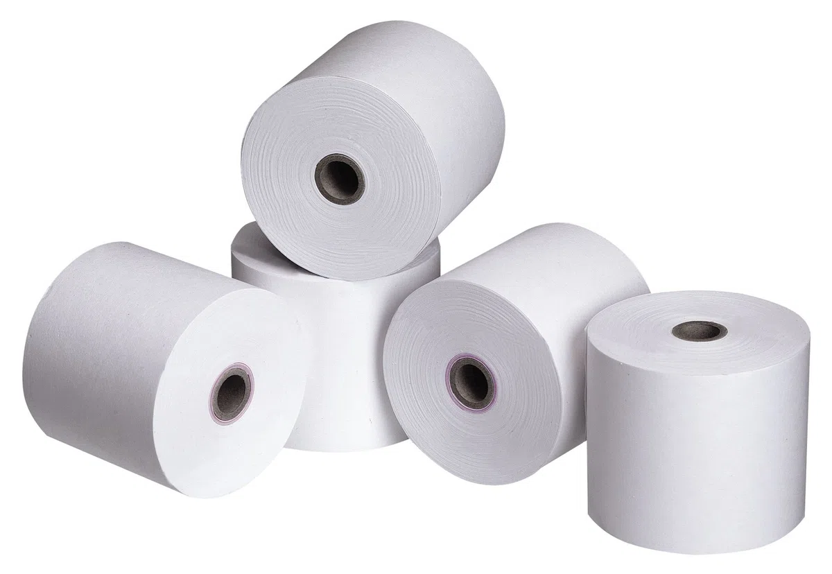 WKA EC-Cash Thermorollen, 57 mm x 18 m x 12 mm, weiß, 200 Rollen | 200 Stueck, Thermopapier, deutsche Produktion, Thermobeschichtung außen, ohne Rückseitenaufdruck
