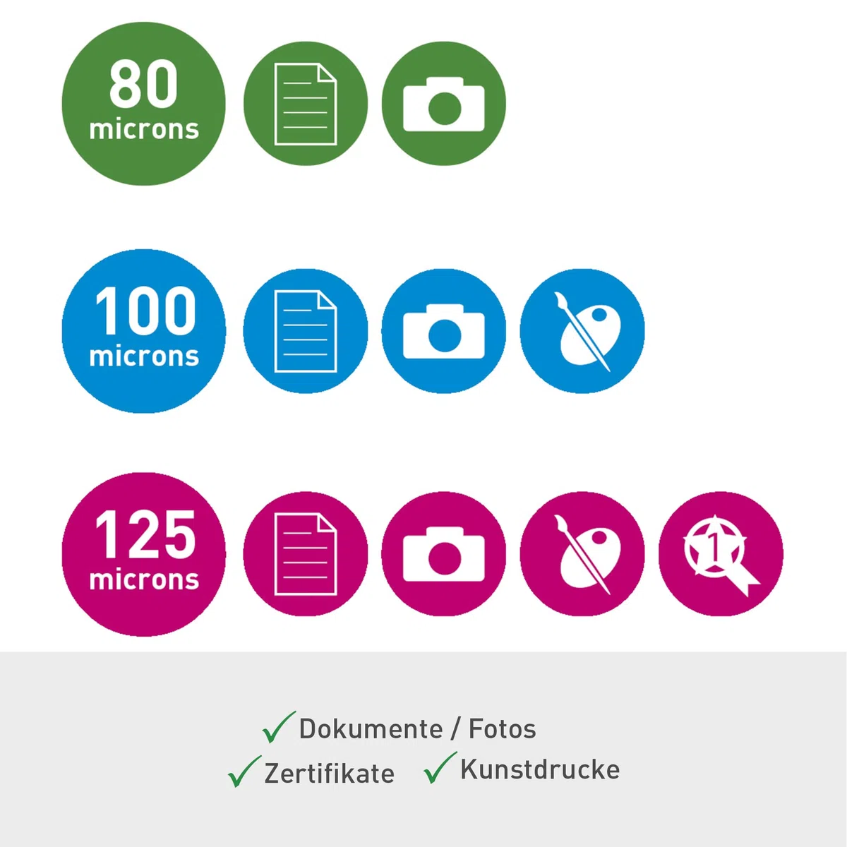 Leitz iLAM A4 Laminiergerät, sehr kurze Aufwärmzeit von 2 Min, 75-125 mic, Smart LED Status, Anti-Stau, Auto-Abschaltung, inkl 5x A4-Laminierfolien, Für Home Office und Büro, Silber und Weiß, 73680089