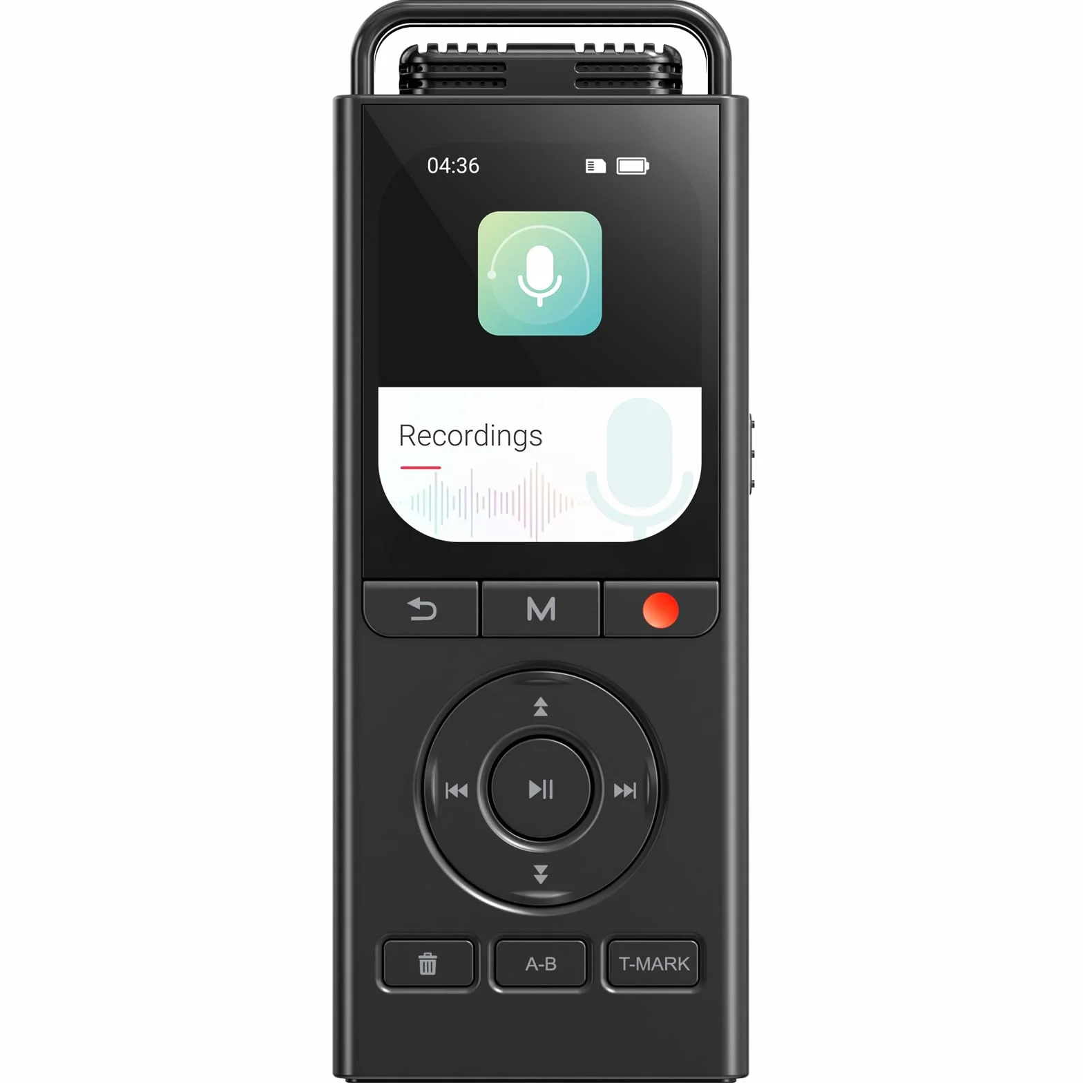 MECHEN 144GB Digitales Diktiergerät, 3072Kbps Voice Recorder Typ C | 10.000 h Aufnahmezeit, Sofort-Aufnahme, VOR Sprachsteuerung, Musik-Player, Passwortschutz, ideal für Vorträge & Meetings