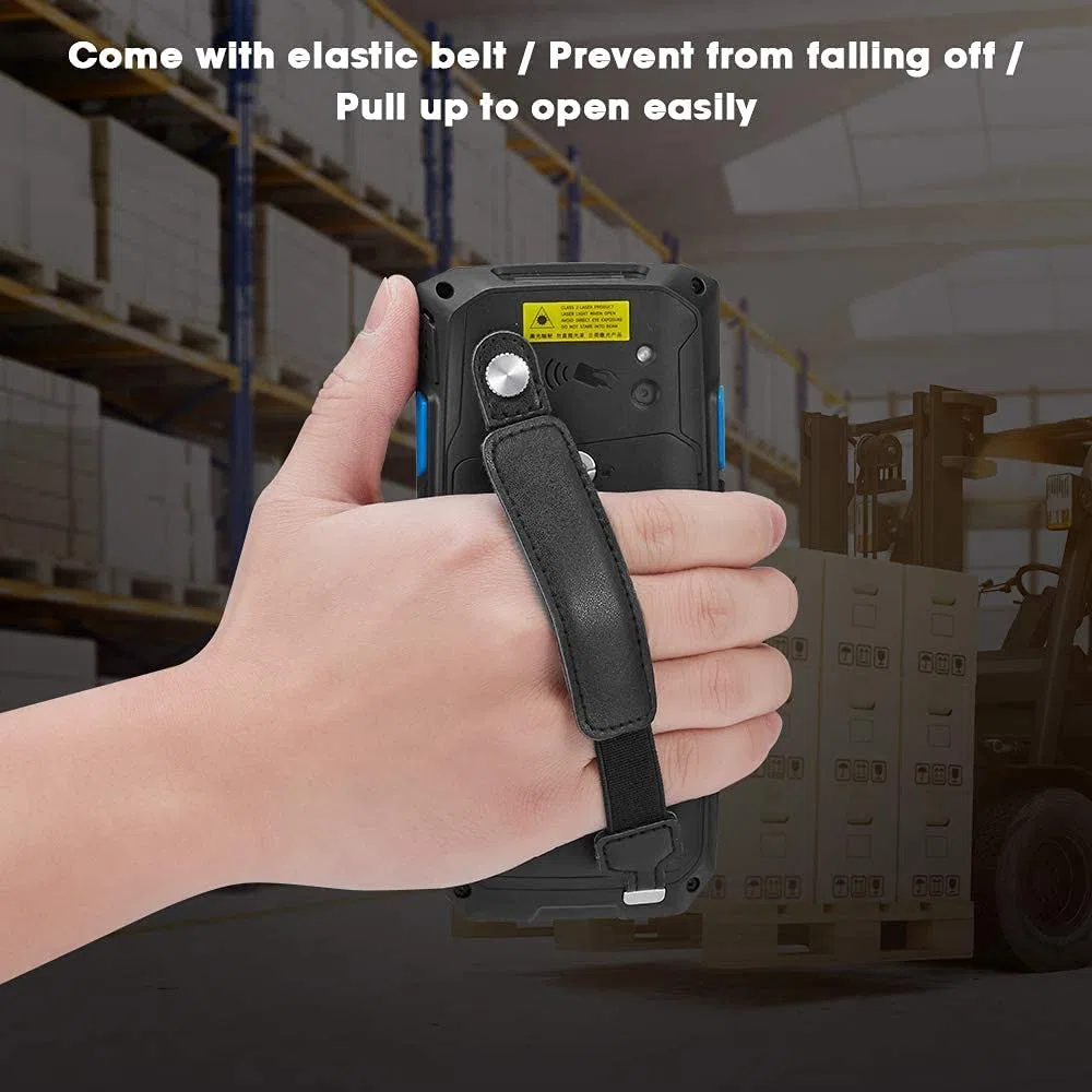 Android Barcode Scanner mit Tastatur, Android 13 PDA, 4GB+64GB Datenerfassungsgerät, QR-Code-Scanner mit N6703 1D/2D, IP66 Industrie-Handscanner mit Software