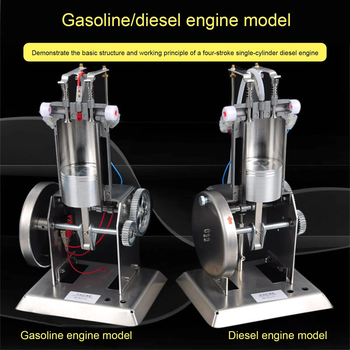 Metallmechanisches Motormodell, Physik Laborausrüstung für die Ingenieurausbildung, Vorführungen Klassenzimmer Physik Laborausrüstung
