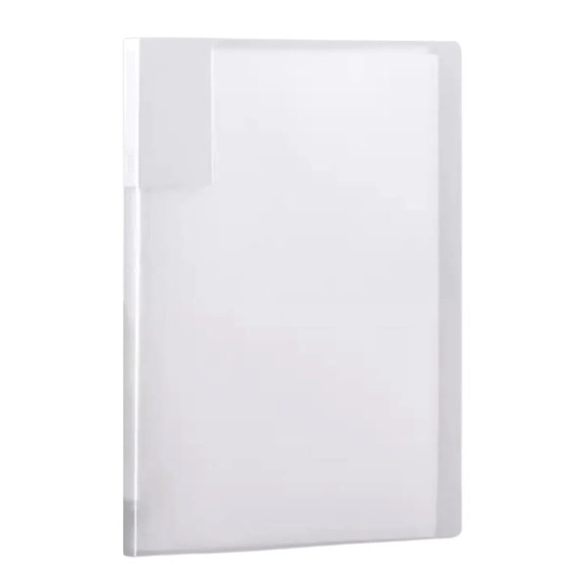 Sichtmappe mit transparentem Einband, A4-Sichtbuch, Dokumentenmappe zur Präsentation von Dokumenten mit transparenten Hüllen/100 Seiten
