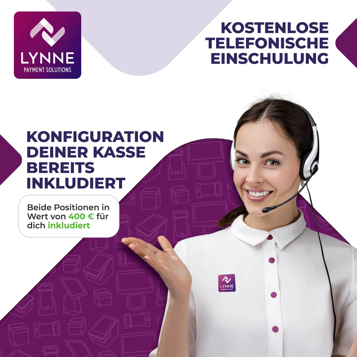 Registrierkasse TSE ready - Kassensystem mit Kartenterminal (POS) und integriertem Bondrucker - Kasse mit Kartenzahlungsgerät für Gastronomie, Handel - GRATIS Ersteinrichtung (V3 Mix - HERO 2)