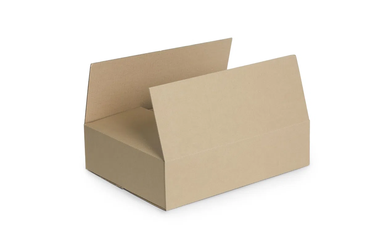 150 Stück Faltkarton 400x300x100 mm Versandkarton E-commerce Karton 1-Wellig 400G Braun Kartonage Verpackung Postkarton Versandschachtel Paket Päckchen