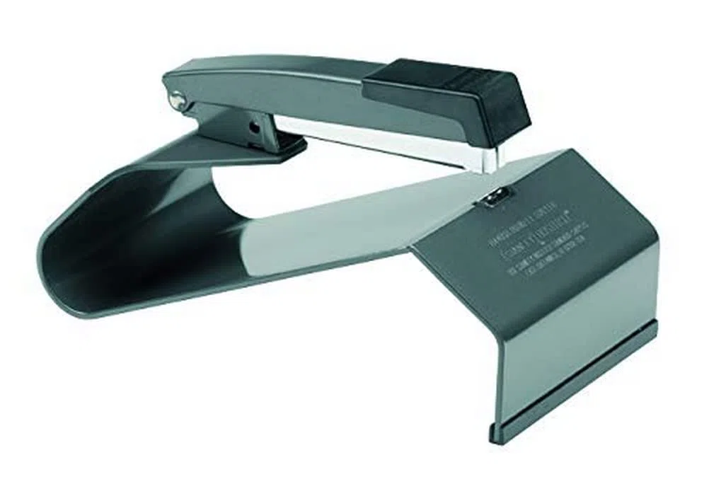 Bostitch B440SB Tischhefter, Heftkapazität 20 Klammerstärke 12 x 6 mm, schwarz/grau