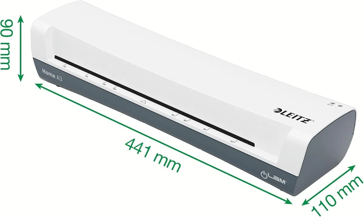 Leitz iLAM Home A3 Laminiergerät, 75-125 mic Folien, 3 Min Aufwärmzeit