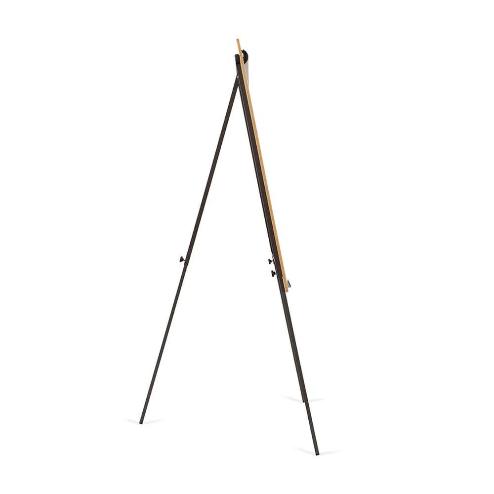 Rocada | Flipchart NATURAL | HxB 1950 x 690 mm, Rahmen in Holzoptik, dreibeinig