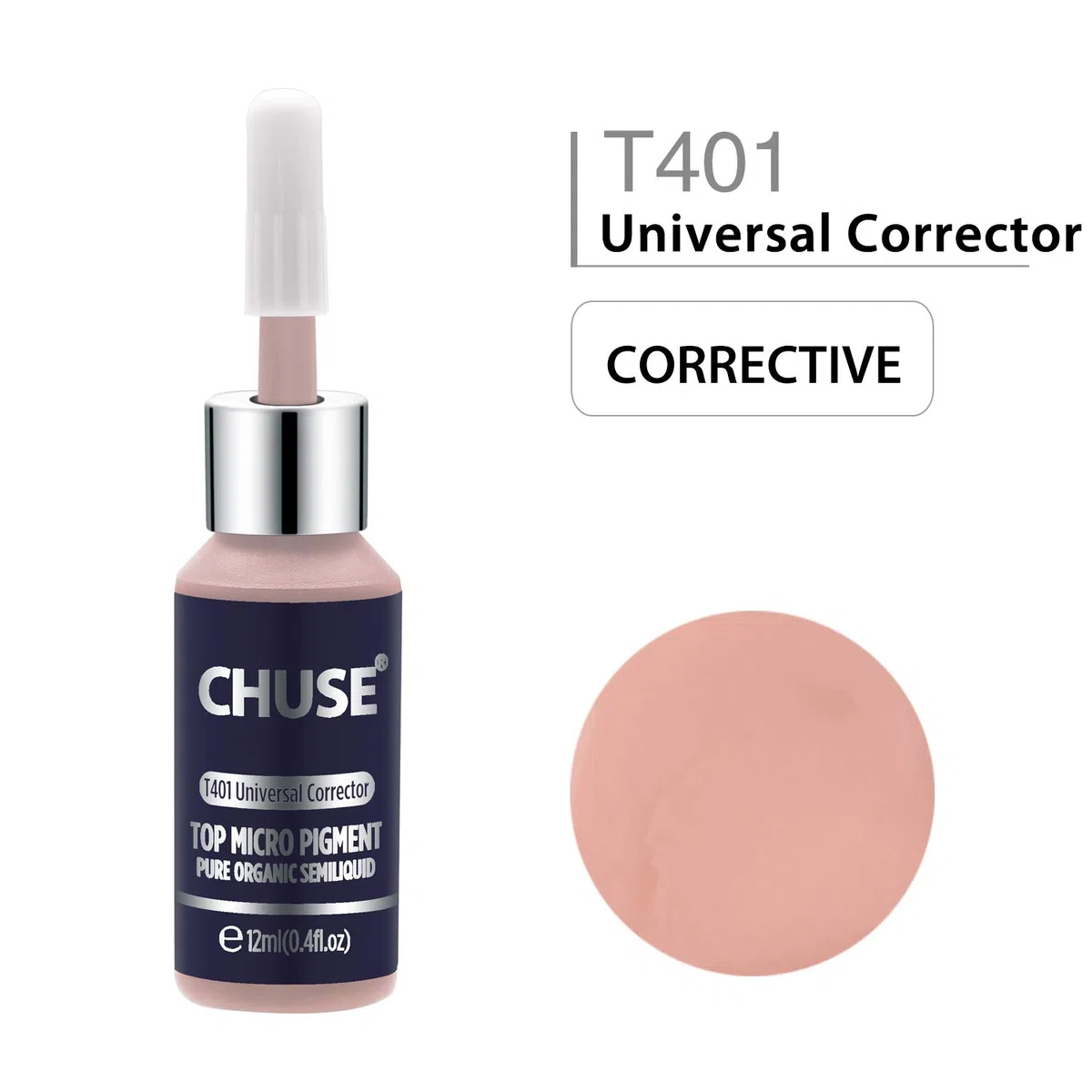 CHUSE PMU-Korrekturpigmente zum Mischen 0,4 oz/12 ml (T401 Universal Corrector)