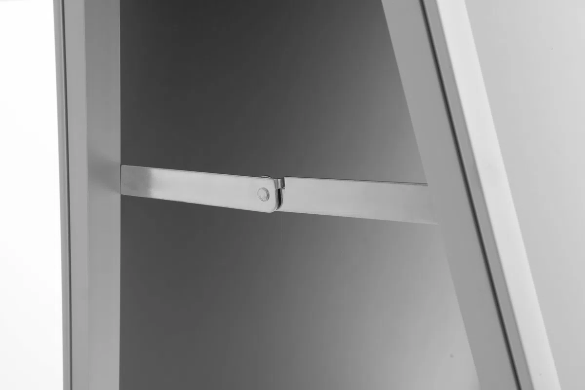 A1 Kundenstopper | Outdoor Plakatständer DIN A1 (Wetterfest) | Doppelseitige Werbung für Außenbereich | Robustes Aluminium mit stabilem Stand