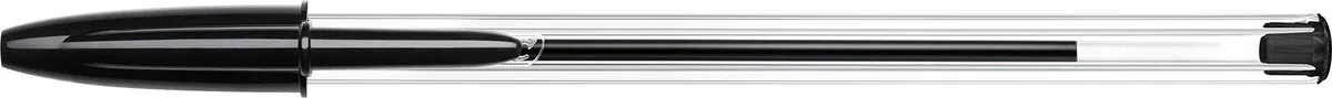 BIC Kugelschreiber Cristal Original, in Schwarz, Strichstärke 0,4 mm, 150er Pack, Ideal für das Büro, das Home Office oder die Schule