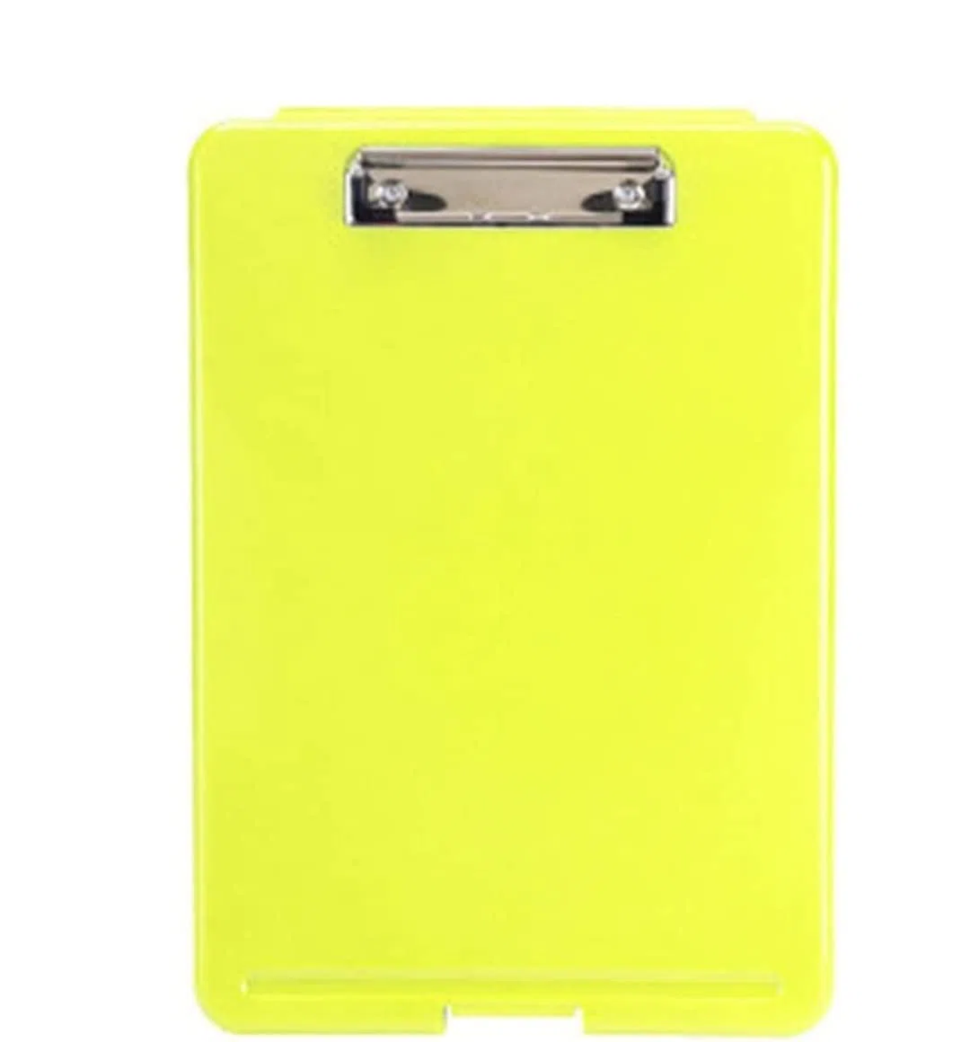 Mappe Schnellhefter Aktenordner 2pc A4 Clipboard -Box -Datei Langlebige wasserdichte Dokumentenanmeldung Aufbewahrungsfall Bürovorräte Sammelmappe (Color : Geel, Size : 2pc)