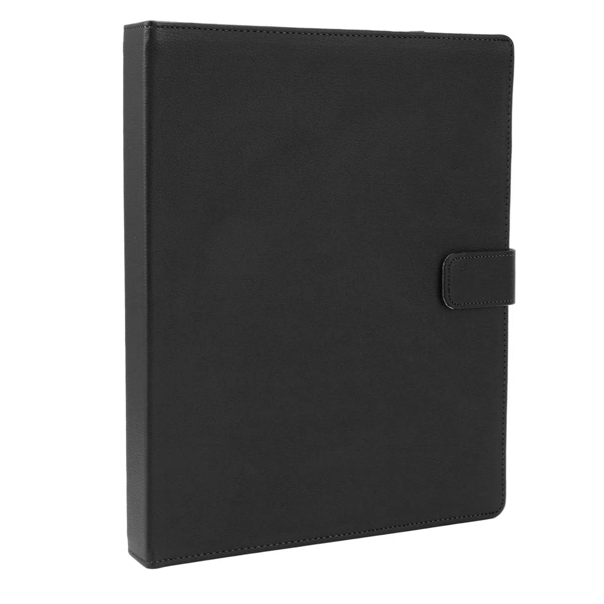 A4-Notenmappe, Langlebig, Universell für Band, Orchester und Chor, mit Seitenzahlen, Einfach zu Verwenden für Studenten und Musikbegeisterte, PU-Leder, 1 Packung (BLACK)
