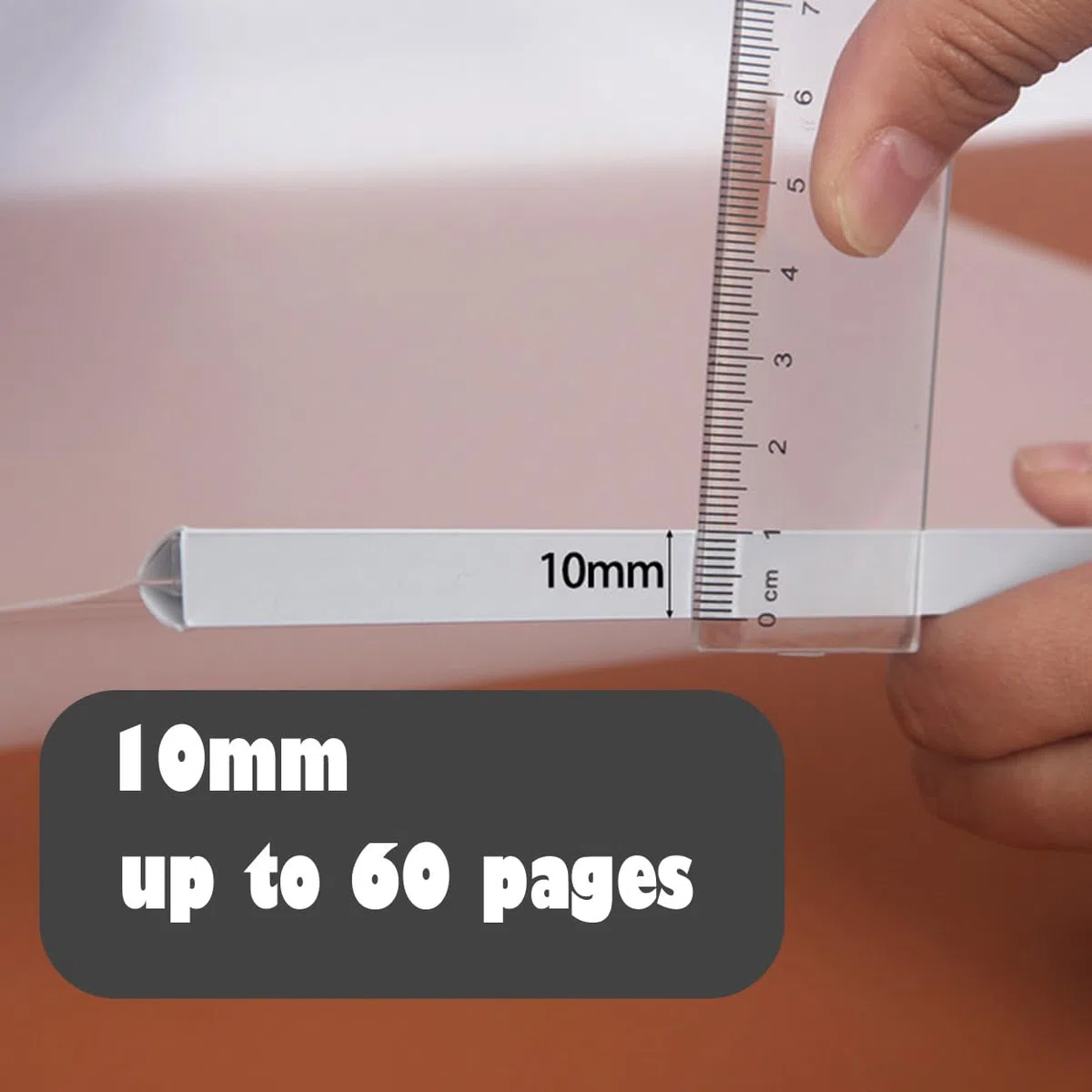 TUKA-i-AKUT 20st. A3 Sliding Bar Binder, PP Transparent Klemmschienen Berichte Umschlag, Abdeckungen Grip Binding Bars Dokumente Klassifizierung, 20er Set, Schiebe Bar in Weiß, TKD8041-A3-W-white-20x