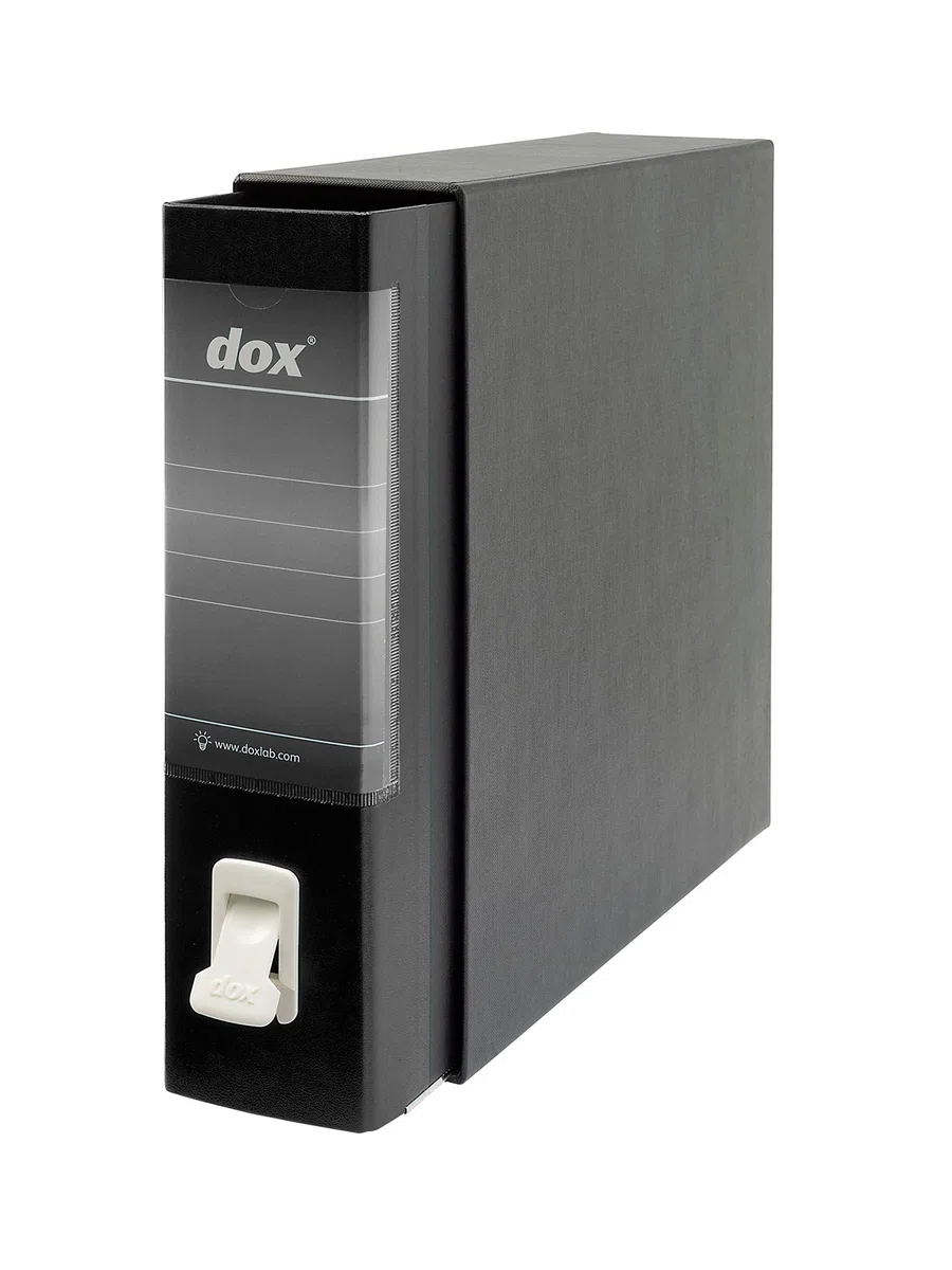 Esselte AZD26110 Dox 1 Aktenordner (DIN A4m) schwarz