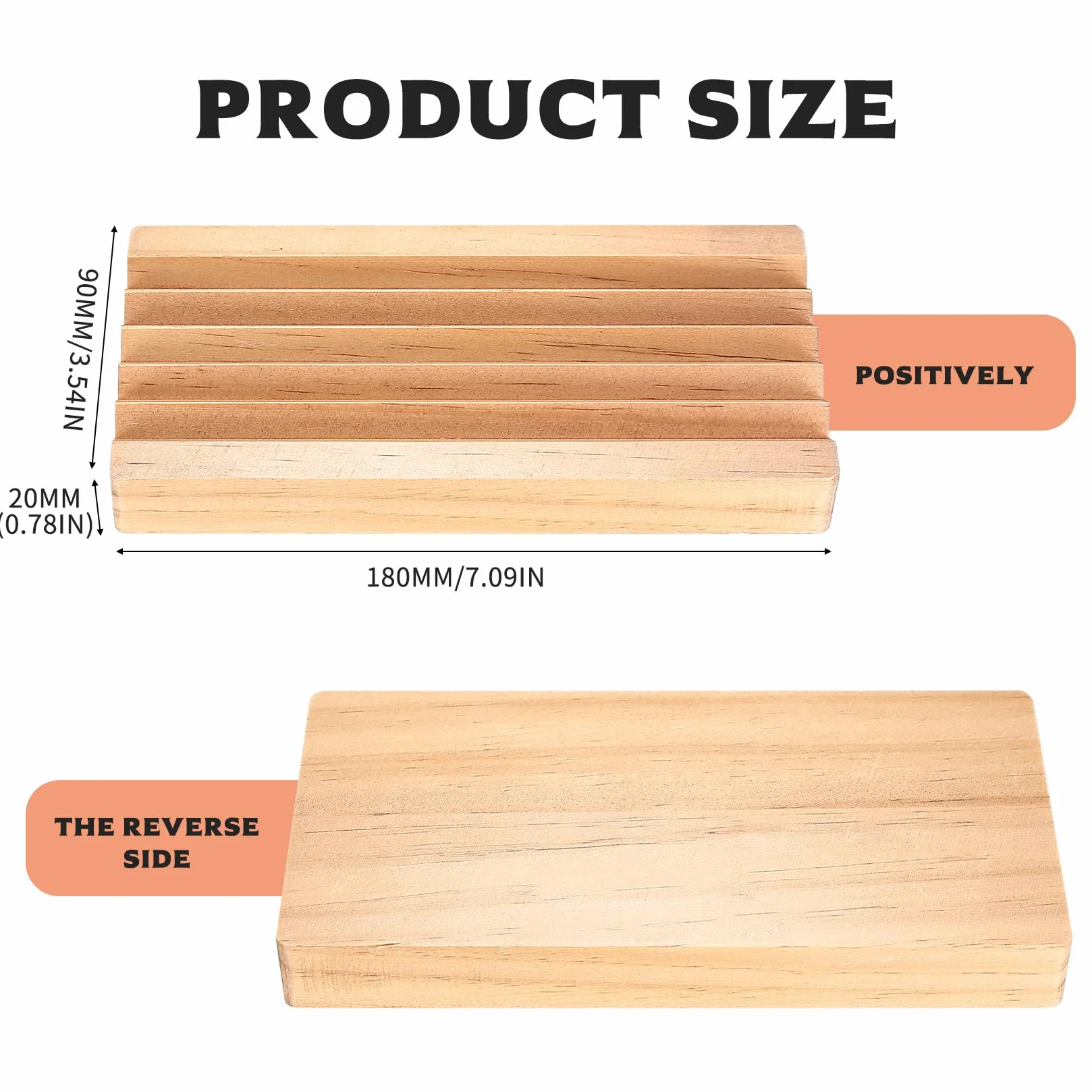 2 STK Stiftehalter Stiftablage Holz, Stiftablage Schreibtisch Organizer Holz Stiftschale, 18x9cm Schreibtischablage Stifte & Pinselablage für Home Office Stifteschale Organizer