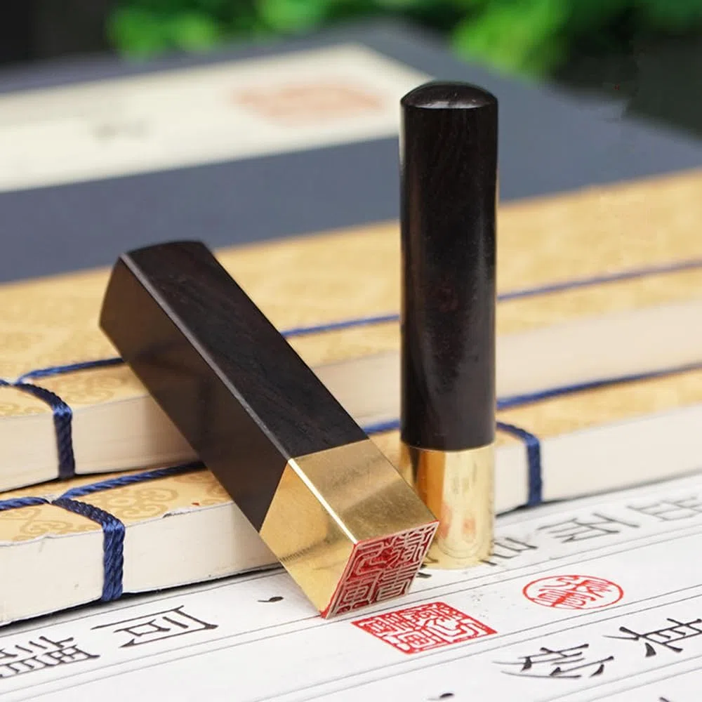 Japanischer Hanko Chop personalisierter Englis-Stempel, chinesischer Namensstempel, benutzerdefinierter Holzstempel, japanisches Schreibwaren, chinesisches Namenssiegel