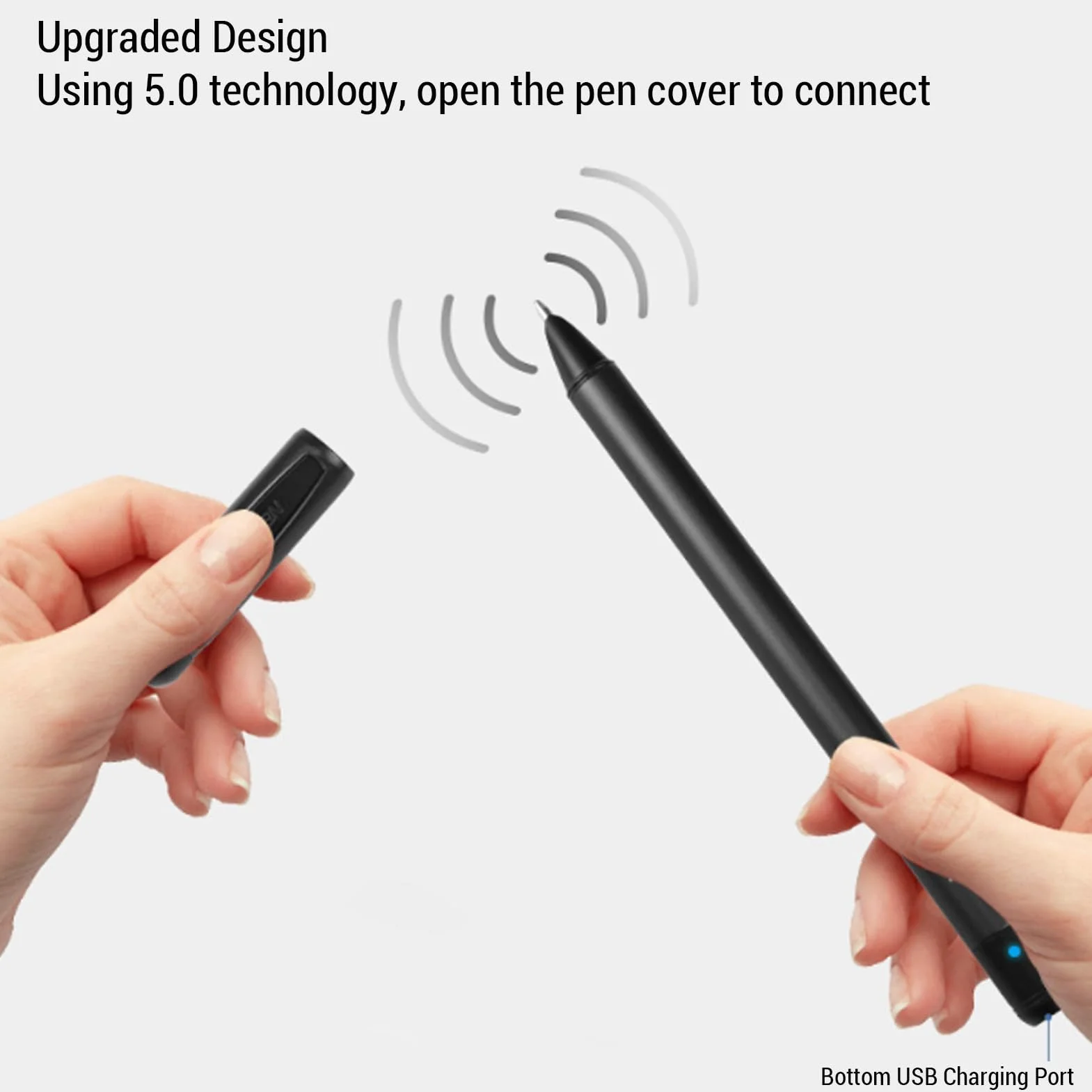 Asixxsix Bluetooth Digital Smart Pen Notebook -Set, Echtzeitsynchronisierung für die Digitalisierung, Umwandlung in Text-, Speichern- und Teilen von Papiernoten, Zum Lernen, Büro, (BLUE)