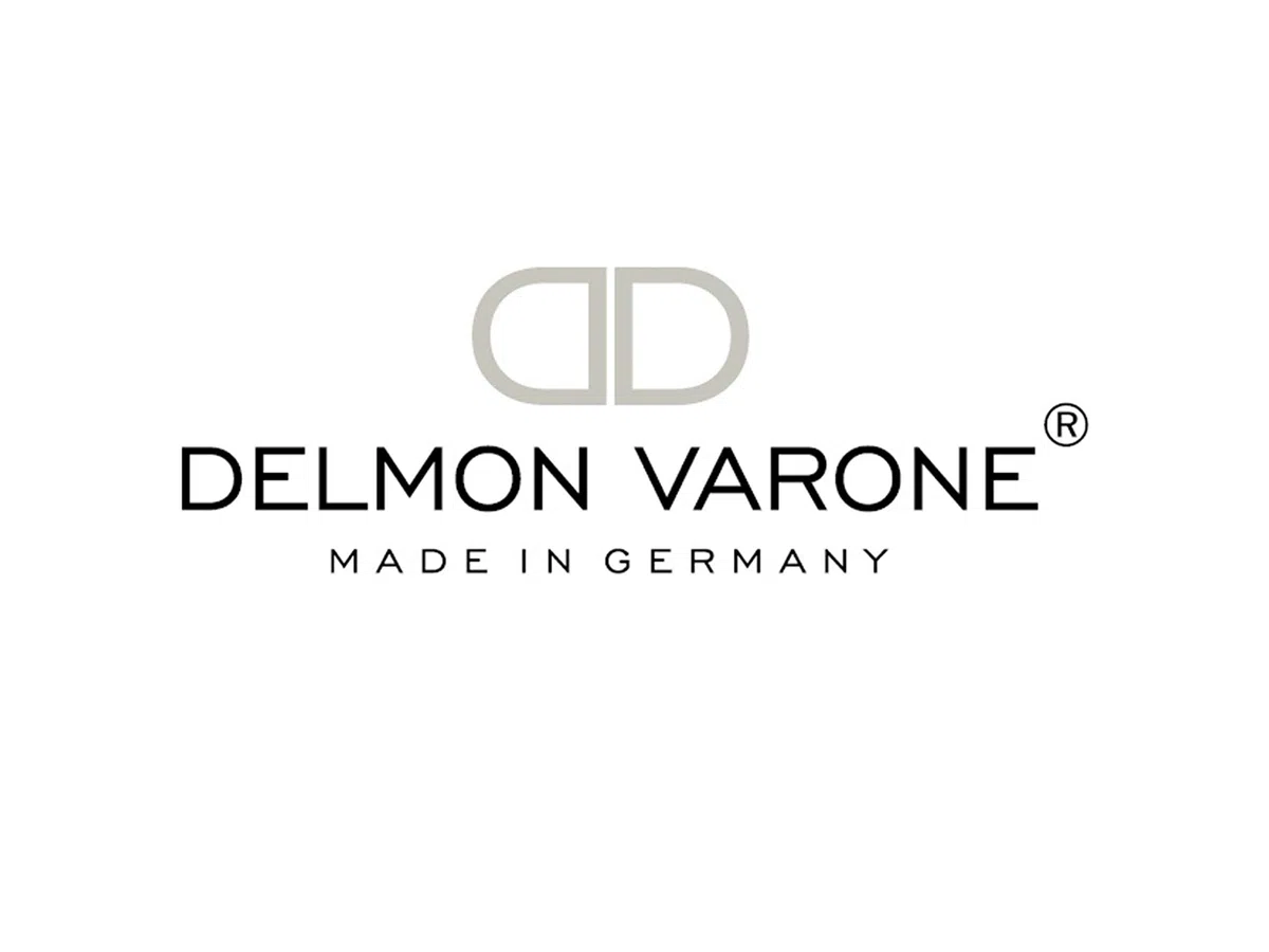 DELMON VARONE - Federschale aus Cambridge Top Grain Leder schwarz - Echtleder Stiftablage für Kugelschreiber und Füller - Elegante Stifteschale mit schwerer Metalleinlage für Schreibtisch und Büro