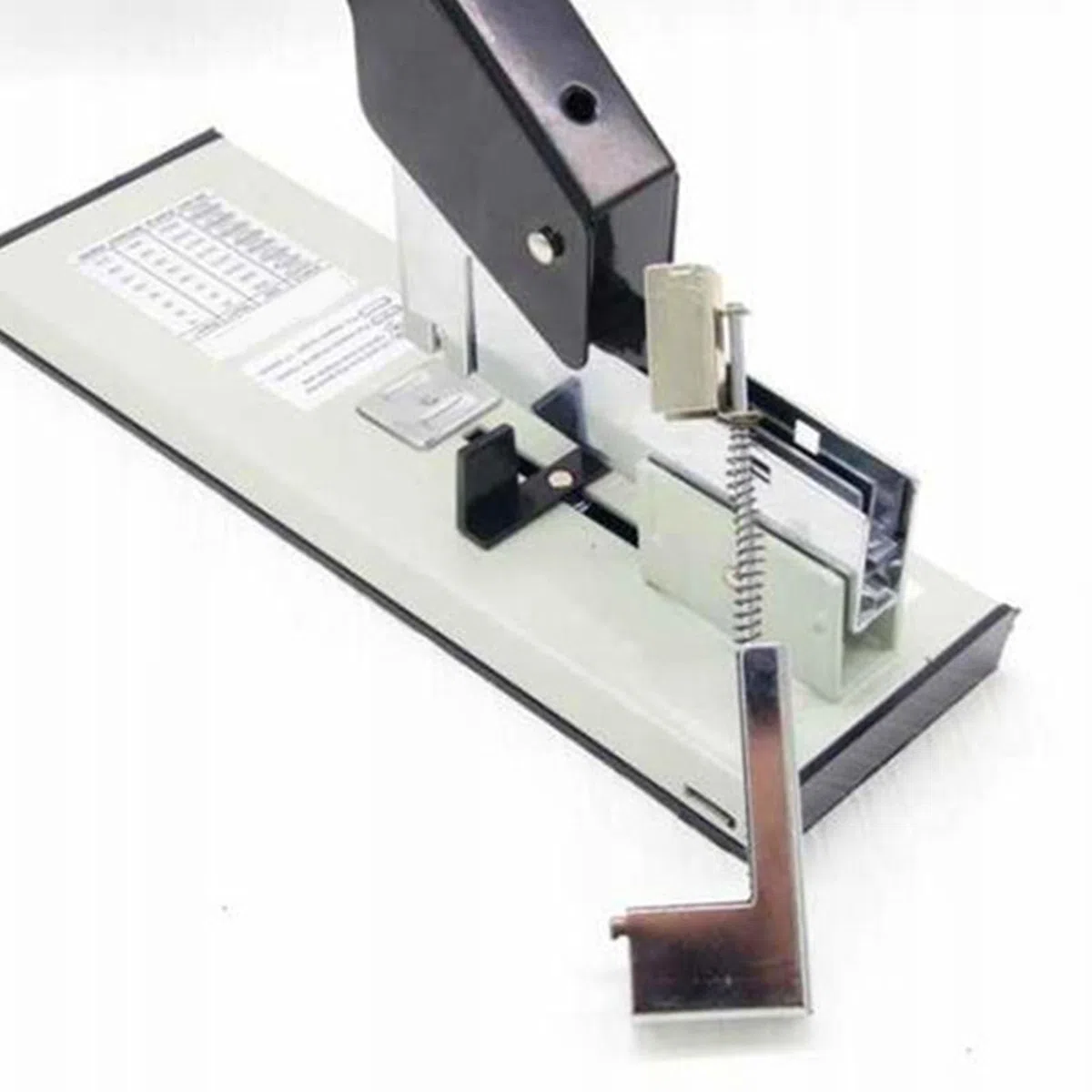 Industrie-Heftgerät, Hochleistungs-Heftgerät, 210-Blatt-Heftgerät für Industrielle Ordner mit Heftklammern, Tackern und Heftgeräten