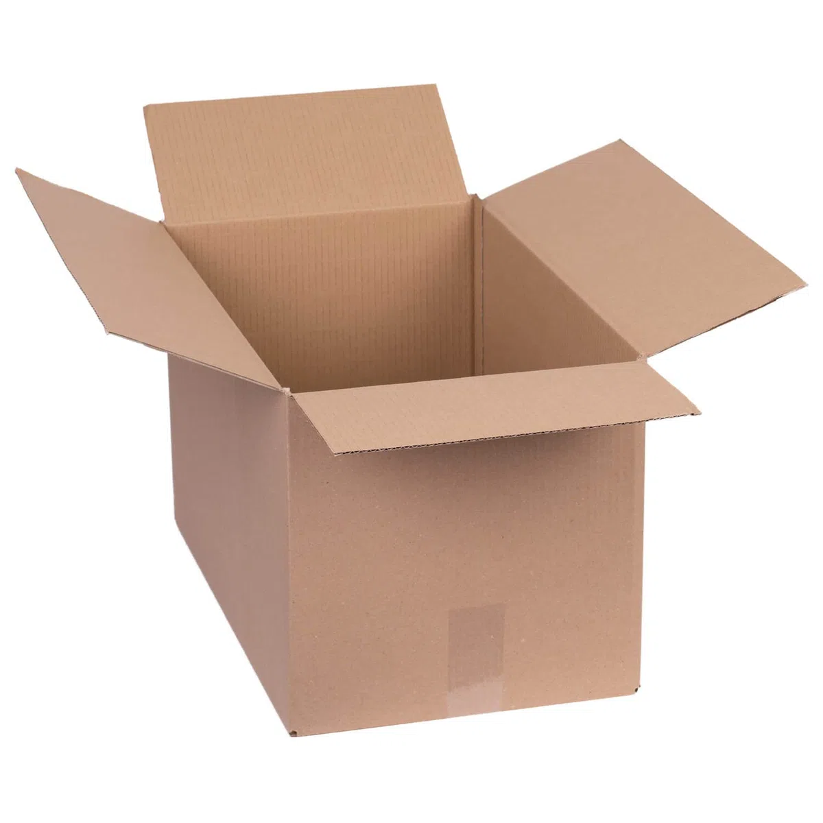 smiley pack 100 Stück Faltkartons 500 x 300 x 300 mm braun KK108 Versandkarton Verpackungskartons 50 x 30 x 30 cm aus Wellpappe 1 wellig Karton Pappkarton Versandbox Paket Päckchen