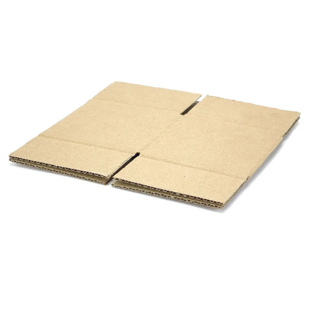 240 Stück 113x113x100 mm einwellige Kartons Faltkarton Versandkarton Kartonage Verpackungsmaterial Karton