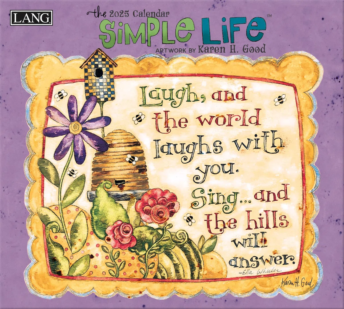 LANG Simple Life™ 2025 Wandkalender (25991001879)