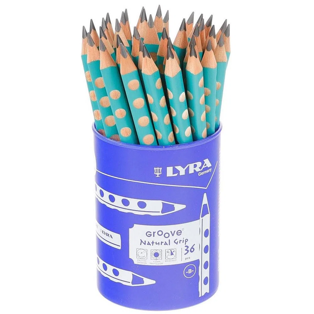 Lyra Groove Jumbo Graphitstift, türkis lackiert, RD36
