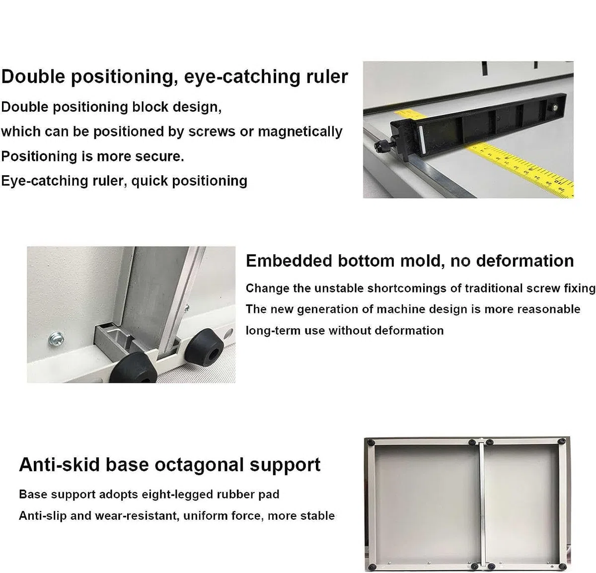 500 g Papier A4/A3 Kleine manuelle Falzmaschine | Heavy Duty Papier Ordner Falter Ritzwerkzeug – Gewerbe Büro Faltmaschine | Brieffaltenmaschine Kartenmaschine